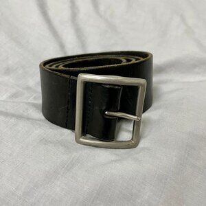 RRL / RALPH LAUREN VINTAGE LEATHER BELT - MADE IN ENGLAND - FROM 1993